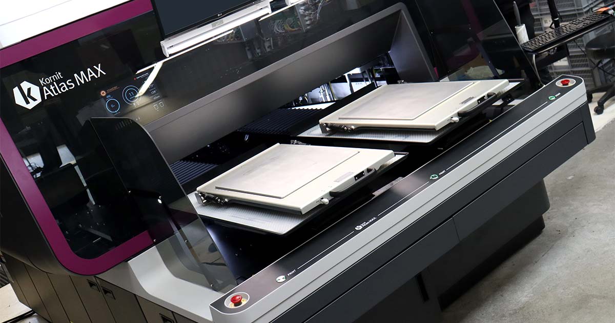 DTG-Druckmaschine von Kornit (Atlas MAX)
