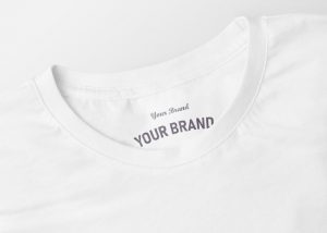 POD-Branding: Nacken-Innendruck mit Logo-Aufschrift "Your Brand"